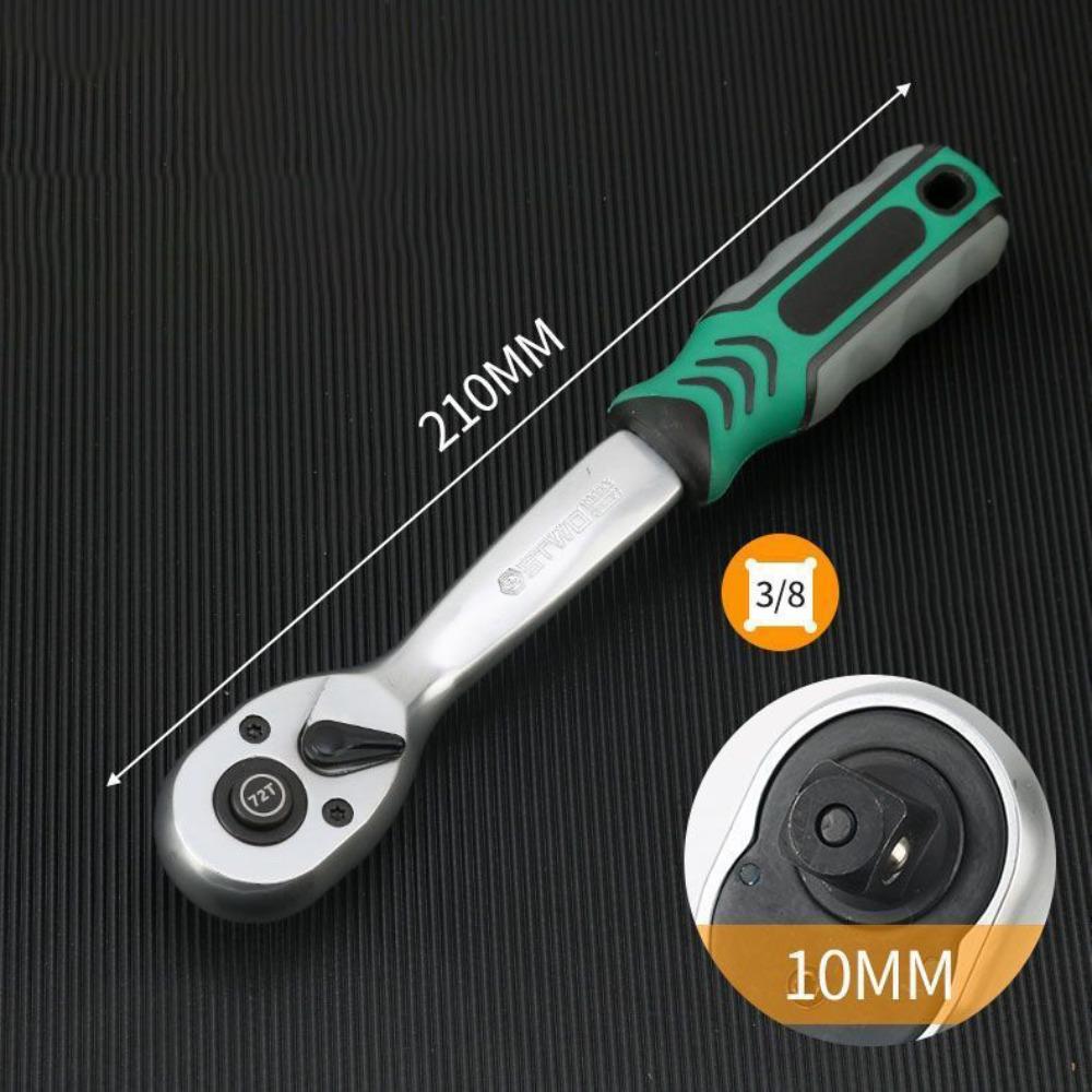

1/4 3/8 1/2 Right Angle Wrench 72 Teeth Hand Tools New Ratchet Wrench Home M