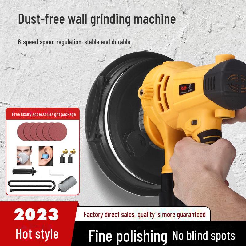 Hengpeng Long-Pole Handheld Brushless Wall Sander and Polisher