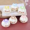 3D Food Toy KK Bun Cream Glue DIY Kit: Resin Accessories for Phone Cases, Hairpins, and Headbands