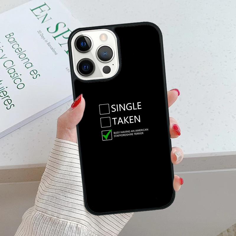American Staffordshire Terrier Phone Case Cover For iPhone 17 Air 15 16 16e 14 13 12 11 Pro Max Coque For Apple PLUS Fundas