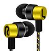 3.5mm Wired Headphones 2 Basic In-Ear Stereo Earbuds Mobile Earphones Superb Bass Stereo Effect Headset