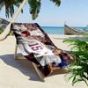 Spain Print Beach Towel, Large Soft Quick Dry Towel for Beach Camping Swimming