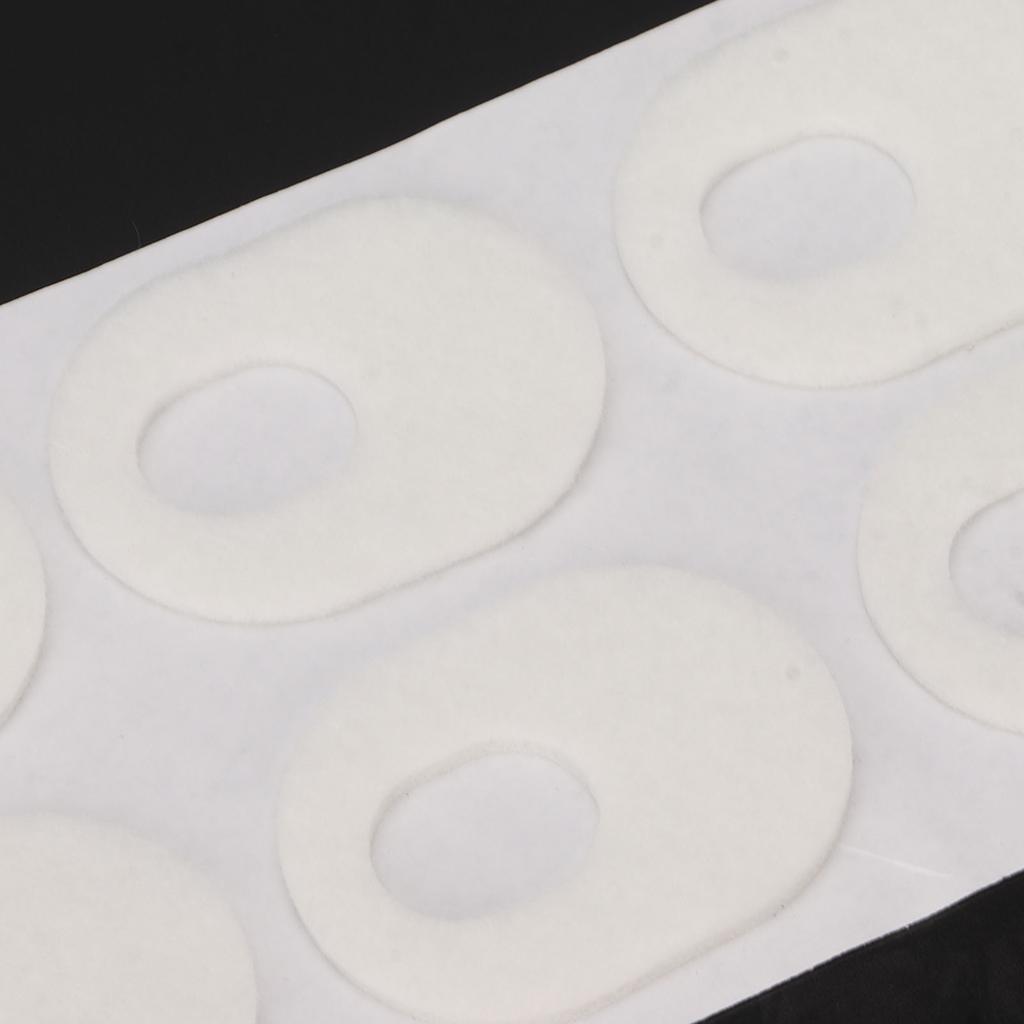 10 Ark Oval Majsplåster Män Kvinnor Vita Fötter Ömhet Lindring Självhäftande Förhårdnadsplåster