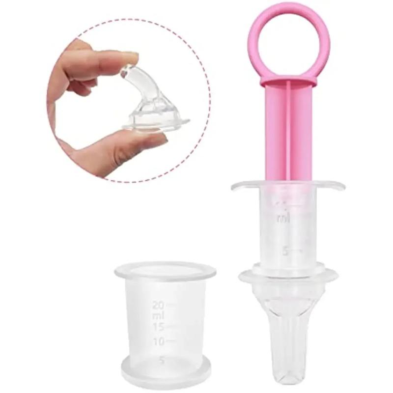 Transparent Infant Medicine Dropper for Pacifier Nipple Syringe