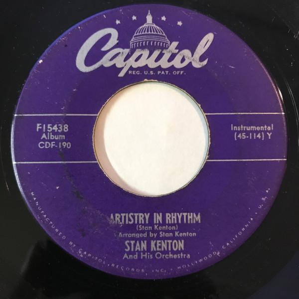

7inch Record STAN KENTON & HIS ORCHESTRA - Artistry In Rhythm F15438 CAPITOL 1951 US Jazz Used