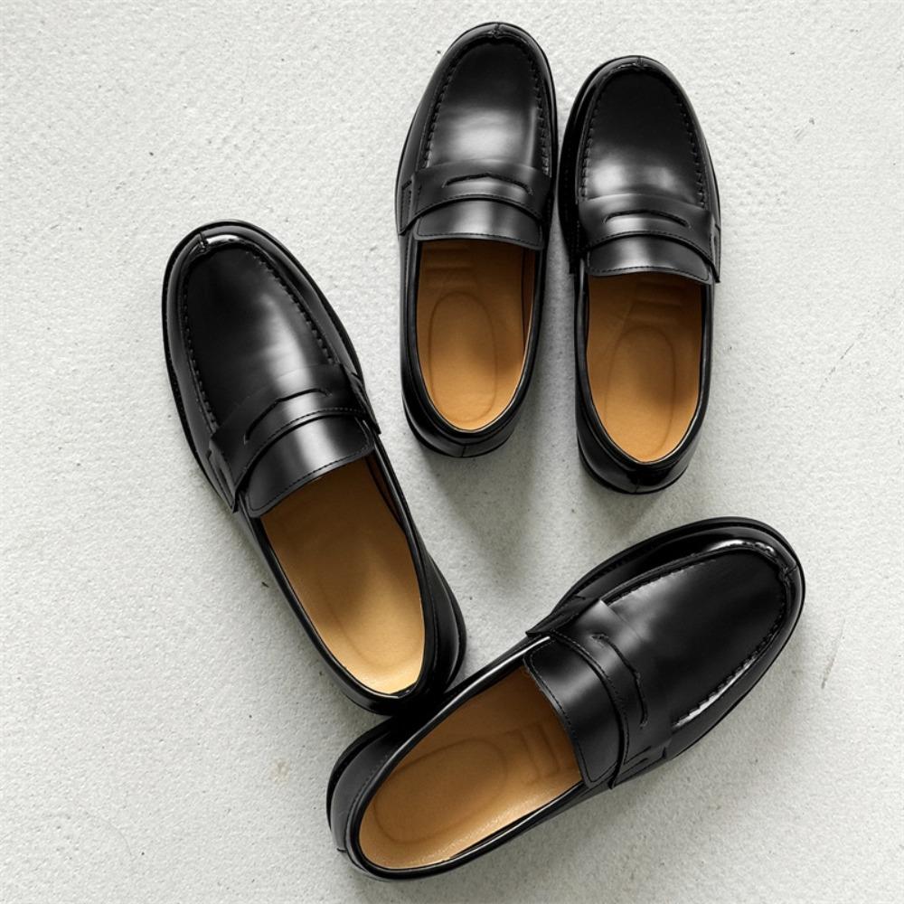 Loafers Men's Casual Shoes Classic Black Casual Leather Shoes Man Loafers Shoes for Man