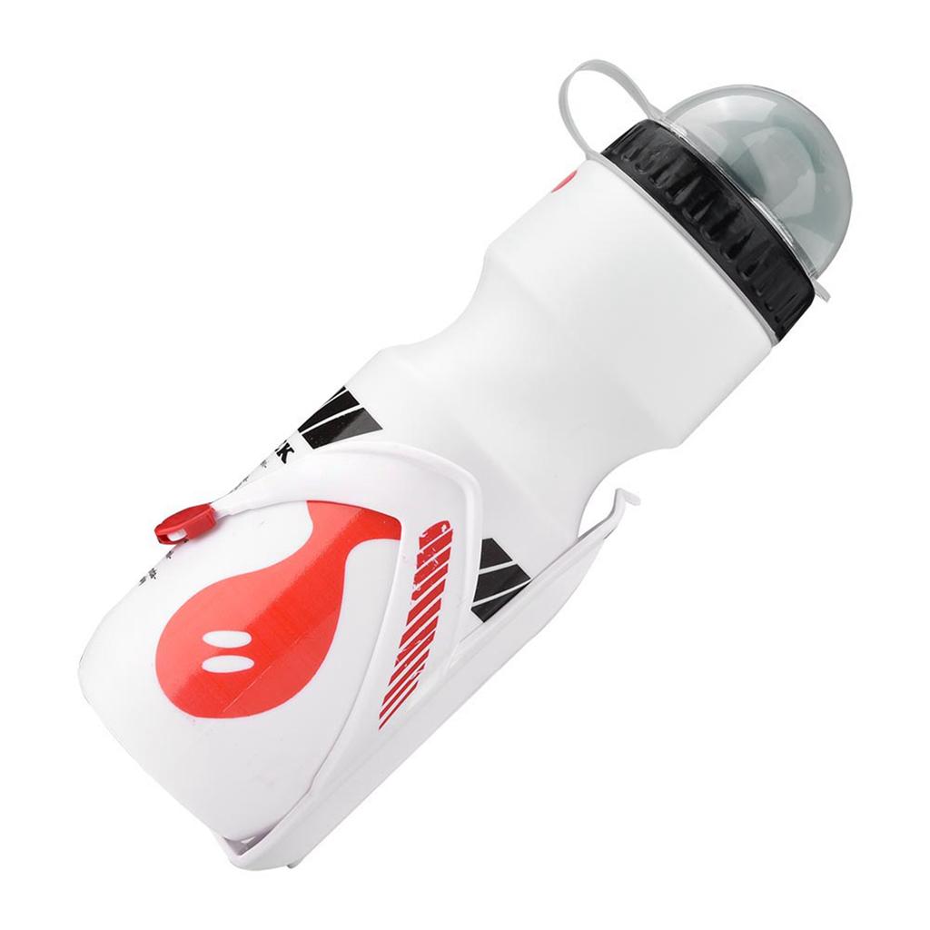 650ml Water Bottle with Bicycle Holder Cage Bracket for Cycling Mountain Bikes