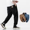 Men's Loose Fit Corduroy Casual Pants - Japanese & Chinese Style, Spring/Autumn Collection.