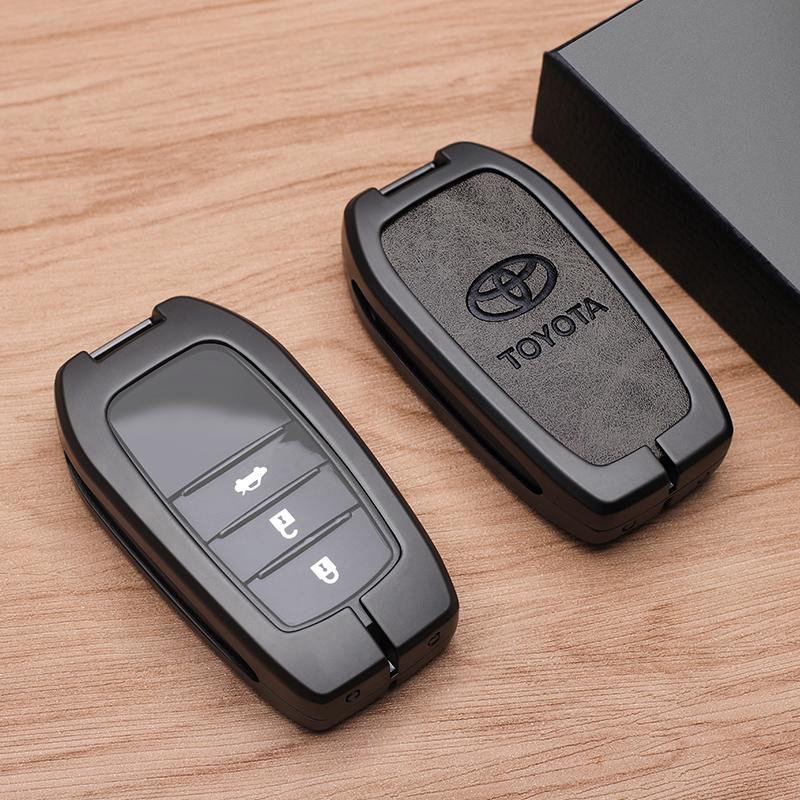 AOP1 Car Remote Key Case Cover for Toyota GR RAV4 Crown Hilux Fortuner Corolla SE 2023 Camry Yaris Land Cruiser Prado Venza Accessory