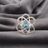 Sky Blue Topaz Gemstone Ring, Handmade Gorgeous Jewelry, 925 Solid Sterling Silver Jewelry, Bohemian Ring For Wedding Gift