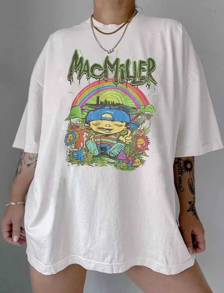 Mac Miller Shirt Mac Miller Retro Style White Unisex Tshirt Men Women S5XL Unisex T-Shirt XXXL