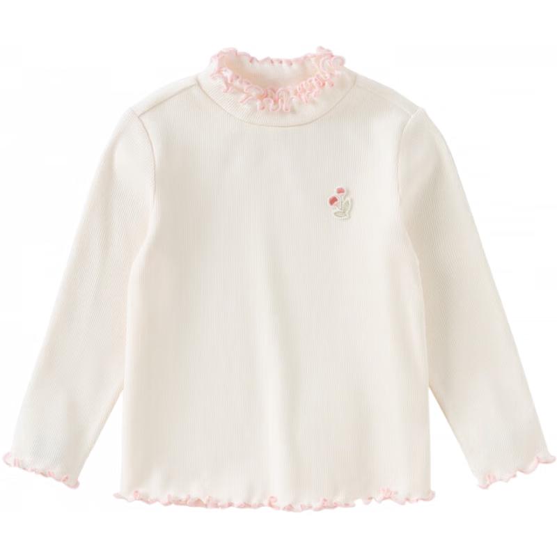 DAVE & BELLA Girls' Anti-Mite Long Sleeve Base Layer T-Shirt