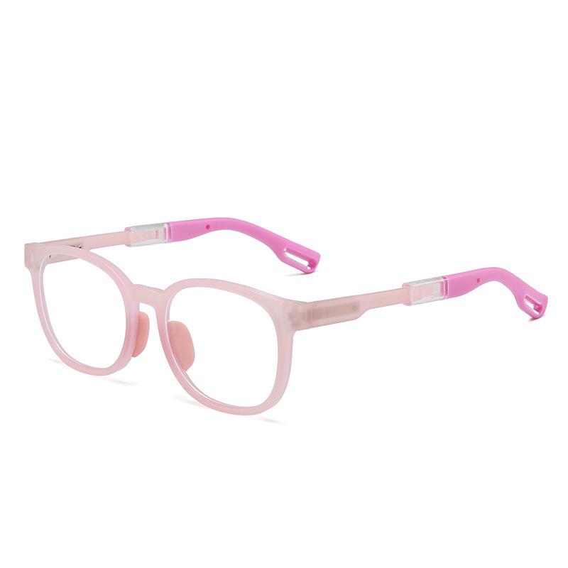 Children'S Glasses Tr90 Glasses Frame Male And Primary School Students Anti-Blue Light Frame Female Myopia Advanced Glasses