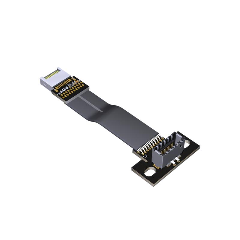 

USB 3.2 Gen 2 Extension Cable Type E Male To Type E Female Connector Supports 10Gbps Speed Flat Ribbon Cable tReplacement