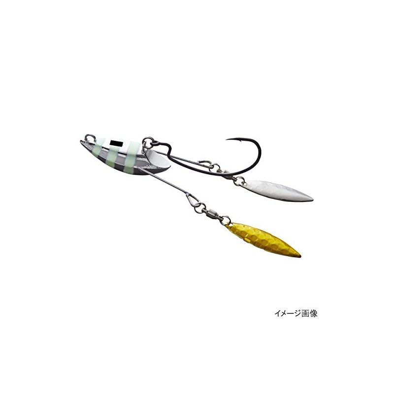 

Daiwa HRF KJ head double spin SS 21g silver/zebra glow