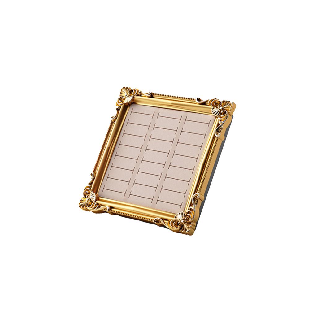 Schmuckständer, Europäischer Bilderrahmen, Ring, Schmuckaufbewahrungsschale, Schminktisch, Laden-Ausstellungsstücke