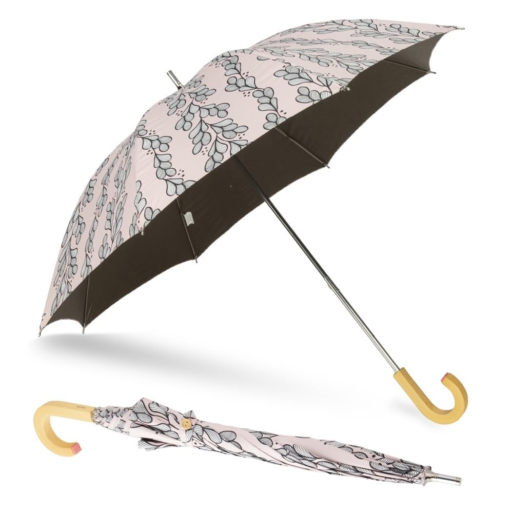 

ogawa Нордик Для Солнечной или Дождливой Блокировки УФ-тепла Идеально как Уважение к Пожилым 81087 Женский Зонт, Рисунок, День, 99,9% Лучей, Экранирование, Corco,