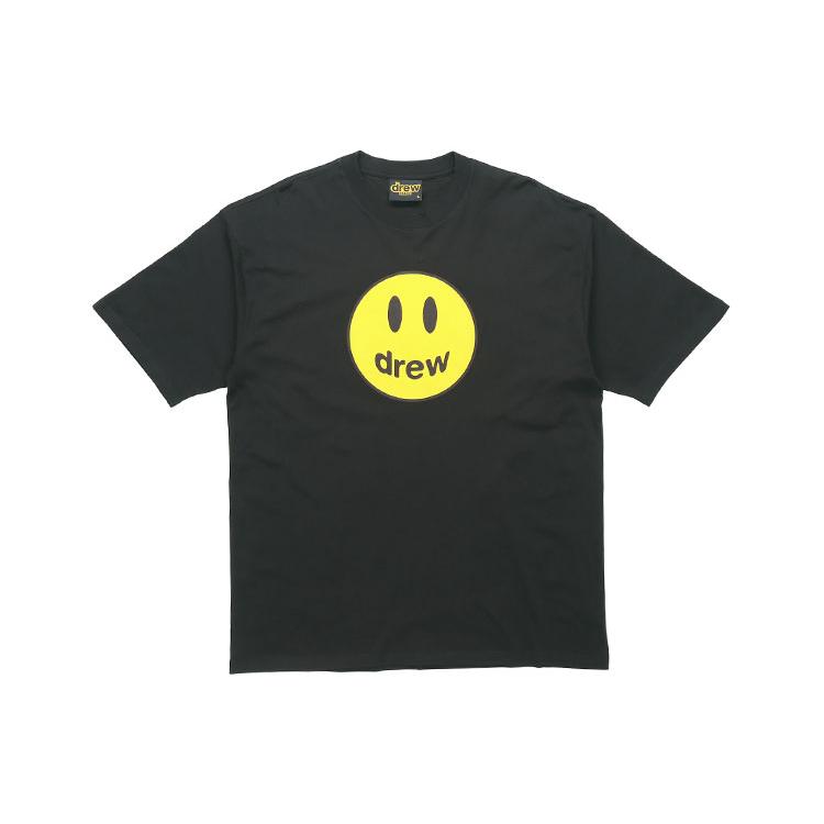 Drew House Smiley Collection T Shirt Unisex Black DR-FW20-93