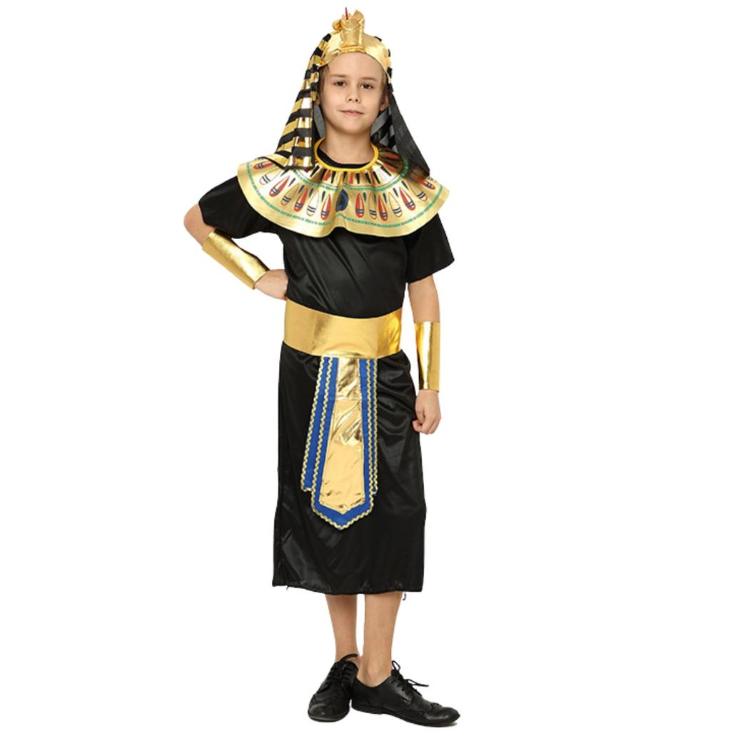 Costume da Faraone Egiziano Costume da Faraone Egiziano BALL Carnevale 122 128 134 J I 11 b