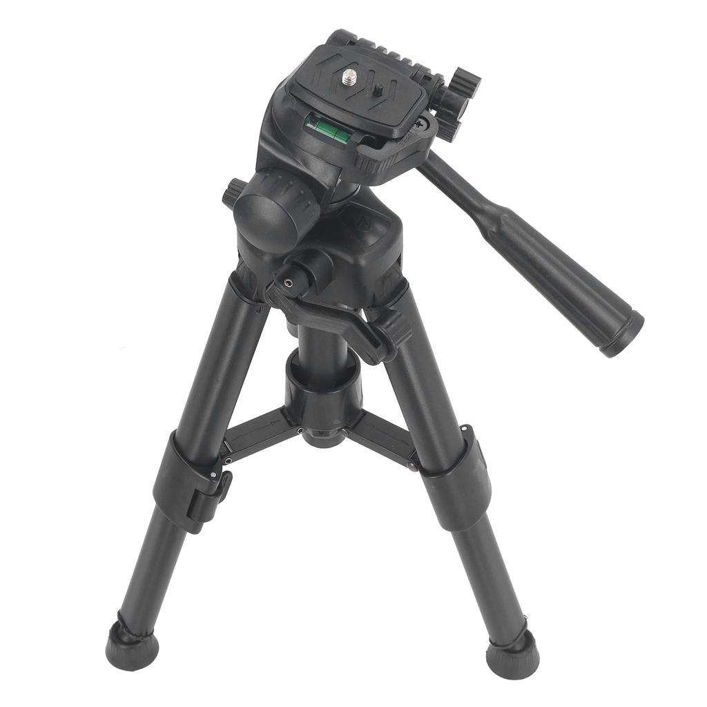 Telescopic Level Tripod 360 Degree Rotatable Horizontal Vertical Tripod Thickened Camera Clamp Suppo