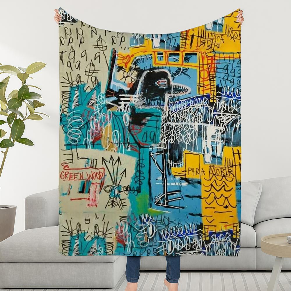 Blanket Throw Super Cosy Plush Living Room Strokes Sofa Couch Band The Childish Rock Birthday Gifts 30x40in