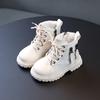 New Arrival Kids Winter Martin Boots British Style Boys Warm Leather Shoes Girls Cotton Fashion Ankle Boots