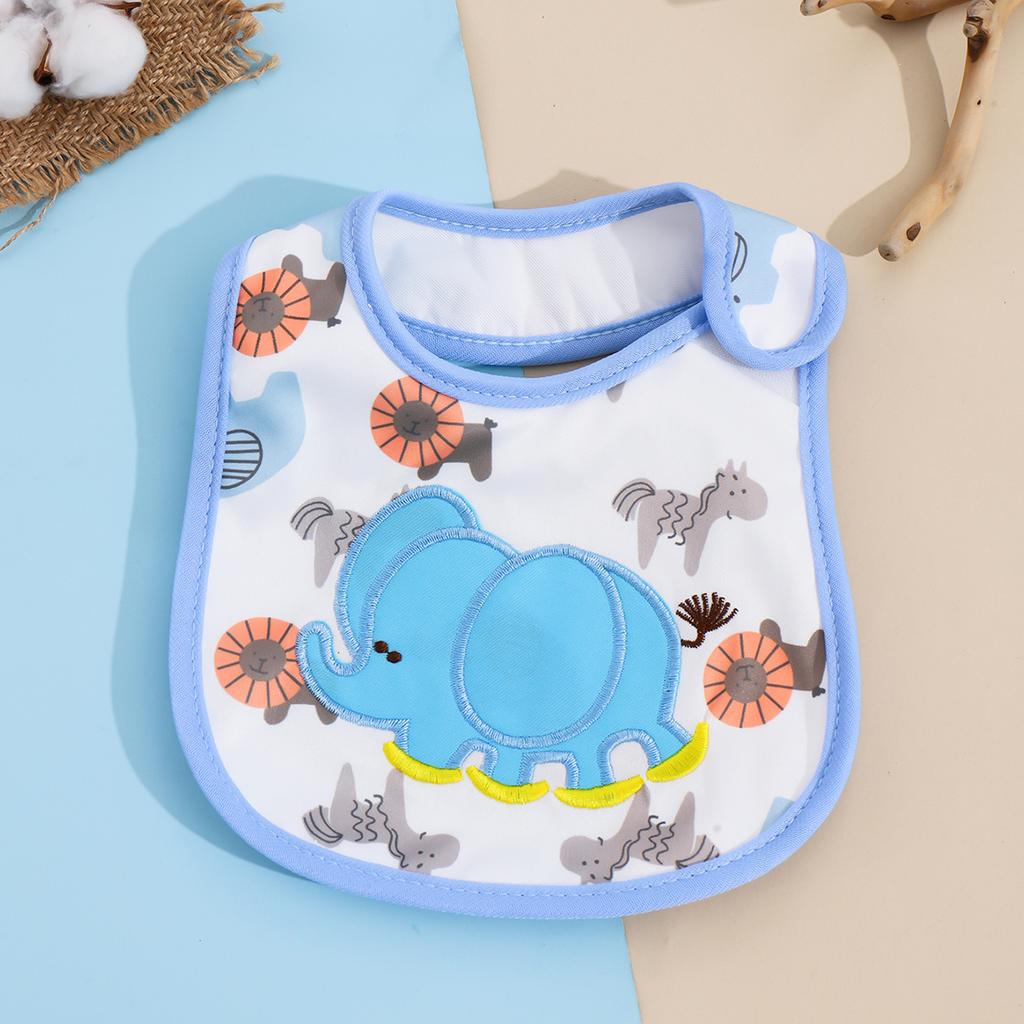 Baby Girl Boy Feeding Bibs Waterproof Apron Cartoon Towel Kids Toddler Dinner baberos Bandanas Burp Cloths