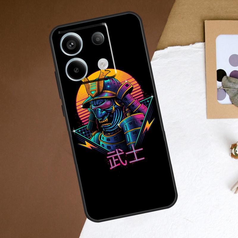 Japan Samurai Ninja Phone Case For Redmi Note 12 13 Pro Plus 9 10 11 Pro 9S 10S 11S 12S Redmi 10C 12C 13C Cover