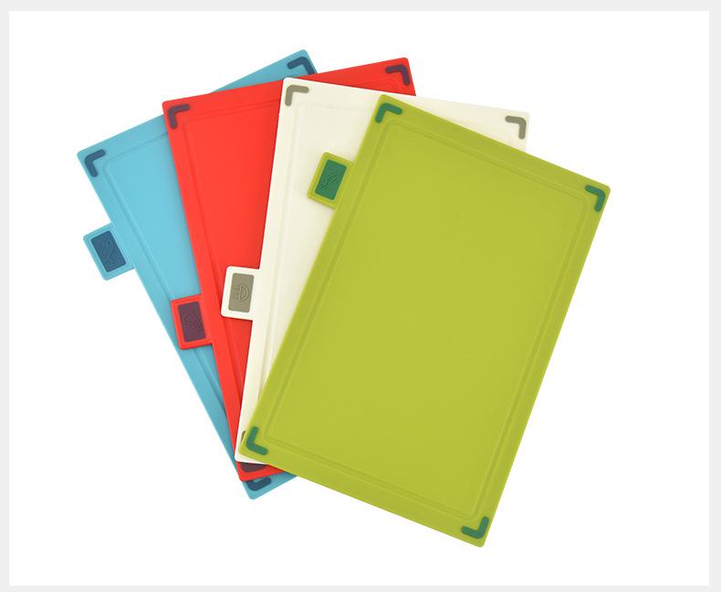 Four-Color Non-Slip Cutting Board Set for Baby & Household Use