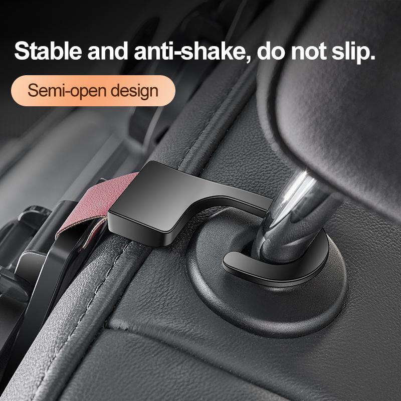1PC Car Multifunctional Water Cup Holder Car Seat Headrest Hook Auto Back Seat Organizer Hanger Handbag Car Interior Accessories