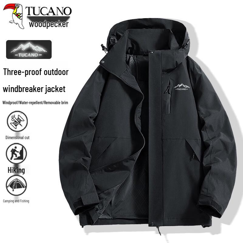 

TUCANO Men s Outdoor Windproof Waterproof Jacket L