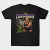 Asian Size Cotton Unisex Tshirt Print T-shirt The Trashman Vintage Wrestling T-shirt No-Cut Print Regular Fit
