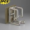 Stainless Steel Washbasin Hook: Waterproof and Durable Material Rack—No Drilling Required. Kitchen and Bathroom Sink Towel Holder