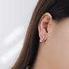 Umcho Clear Stud Earrings For Women Copper Earring Engagement Fashion Jewelry To Girlfriend