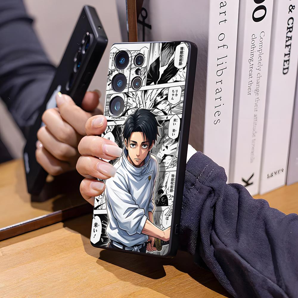 Ujutsu Kaisen Yuta Okkotsu Handyhülle für Samsung S26 Ultra S25 Edge Ultra S23 S22 S21 S20 Ultra Plus S24 Fe Hülle