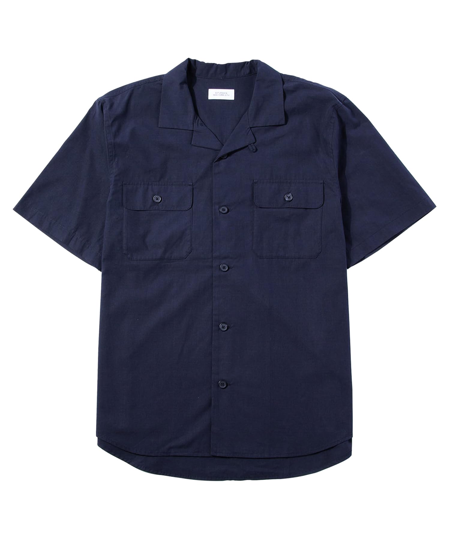 

Женская рубашка с коротким рукавом Saturdays NYC Hanley Comaline, (40)