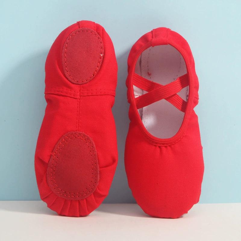 

Free Lace Up Children s Dance Shoes, Indoor Soft Soled Ballet, Adult Practice Dance Shoes, Yoga Cat Paw Shoes, Female s Dance Shoes 44 красный