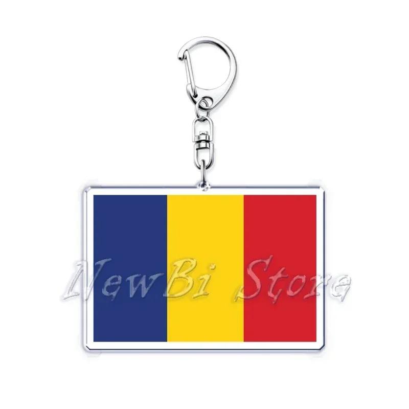 New Country Flags Keychains Ring for Accessories Bag Pendant American Britain Korean Korean Key Chain Keyring Jewelry Fans Gifts