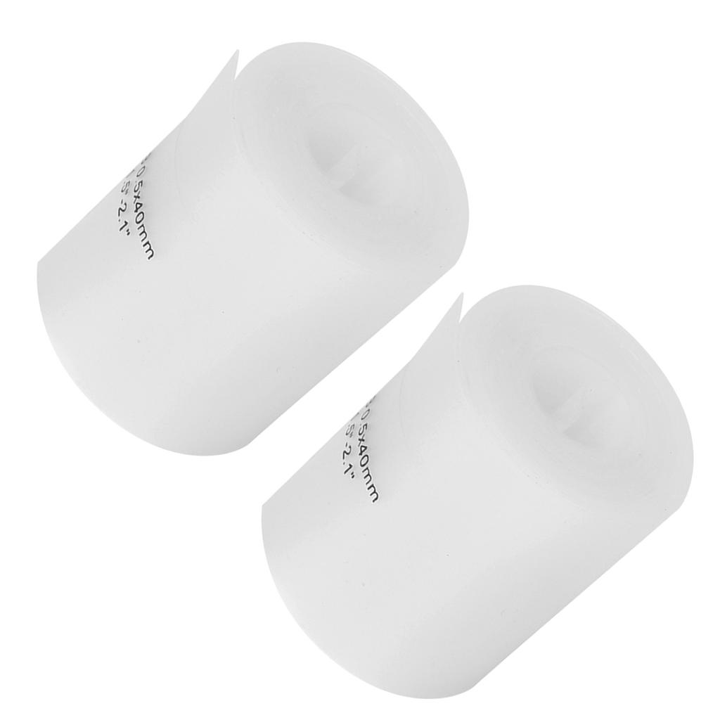 2PCS White Polyurethane 20 Inch Bike Tire Liner Puncture Proof Belt Tyre Protection Pad Mountain Road Cycling