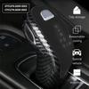 Carbon Fiber Gear Shift Knob Cover, Sport Style Trim Compatible with Cadillac XT4, XT5, XT6, CT5, CT6 2020 2021 2022 2023 2024