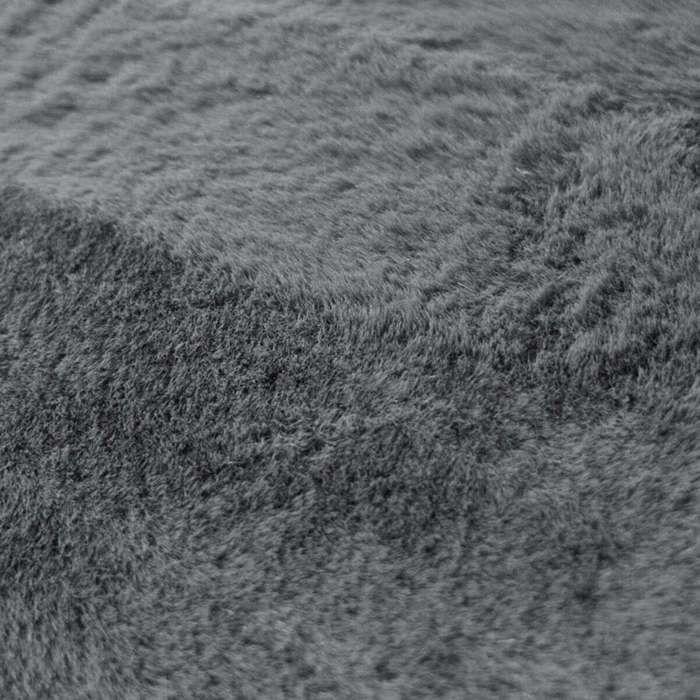 Tapis imitation fourrure extra-doux gris 160x220