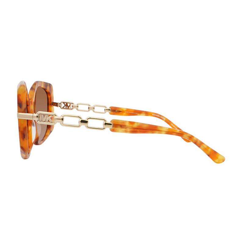 Michael Kors Frame Pattern Plastic Irregular Sunglasses Women's Tortoiseshell