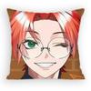 Phantom Busters Eugene Korekishi Pillow Case Anti-Dustmite Pillowcase Invisible Zipper Silky Sofa Cushion Cover For Bedroom