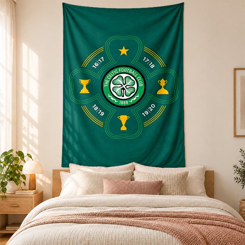 Celtic Football Club Tapestry Highquality for Decorating Living Room Bedroom Dorm Walls Ideal As Bedroom Wallart Orholiday Gift