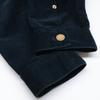 Louis Vuitton Authentic Japanese Domestic Model HFA03WHWY Gold Button Leather Patch Corduroy Coverall Jacket 44 Dark navyUsed