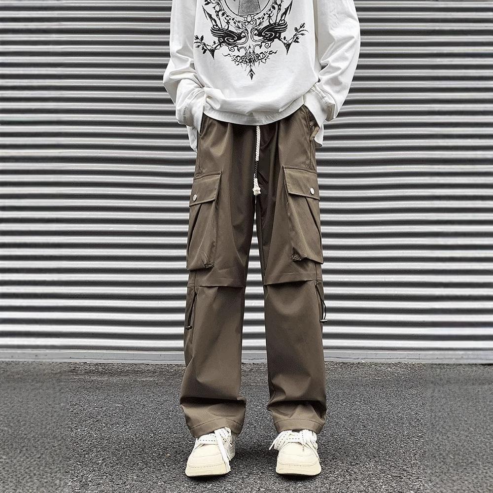 Working Pants Men's Spring and Autumn Outdoor Functional Charge Pants Straight Large Size Casual Trousers