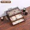Exquisite Walnut Storage Box Ring Necklace Bracelet Jewelry Earrings Stud Earrings Multi Layer Jewelry Box Home Organizer