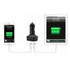 Car Charger 4 In 1 Dual 3.1A USB Voltage Current Meter Tester Bullet Adapter For iPhone Samsung Huawei
