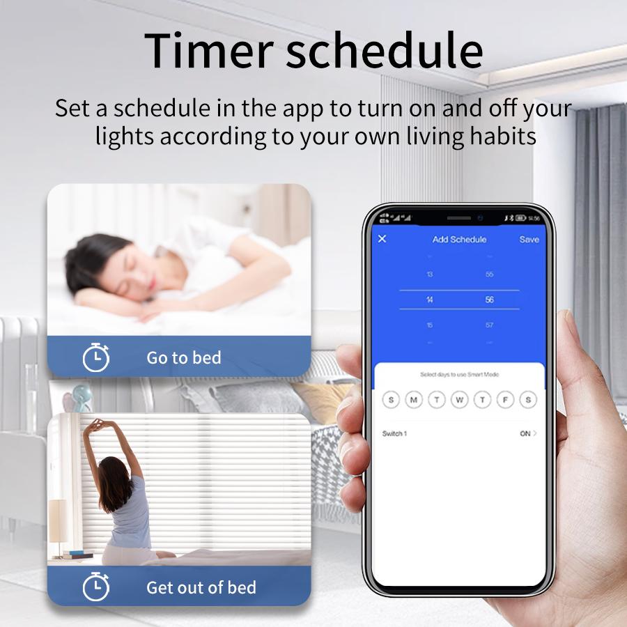 Tuya Zigbee 3.0 Smart Light Switch Module DIY Relay Breaker 1 2 3 Gang Smart Life APP Voice Control Alexa Google Home Assistant