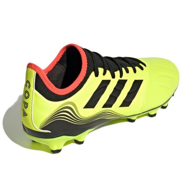 Adidas Copa Sense.3 Mg Artificial Grass Non-Slip Durable Football Shoes Men Football Shoes Fluorescent-Yellow GZ1361